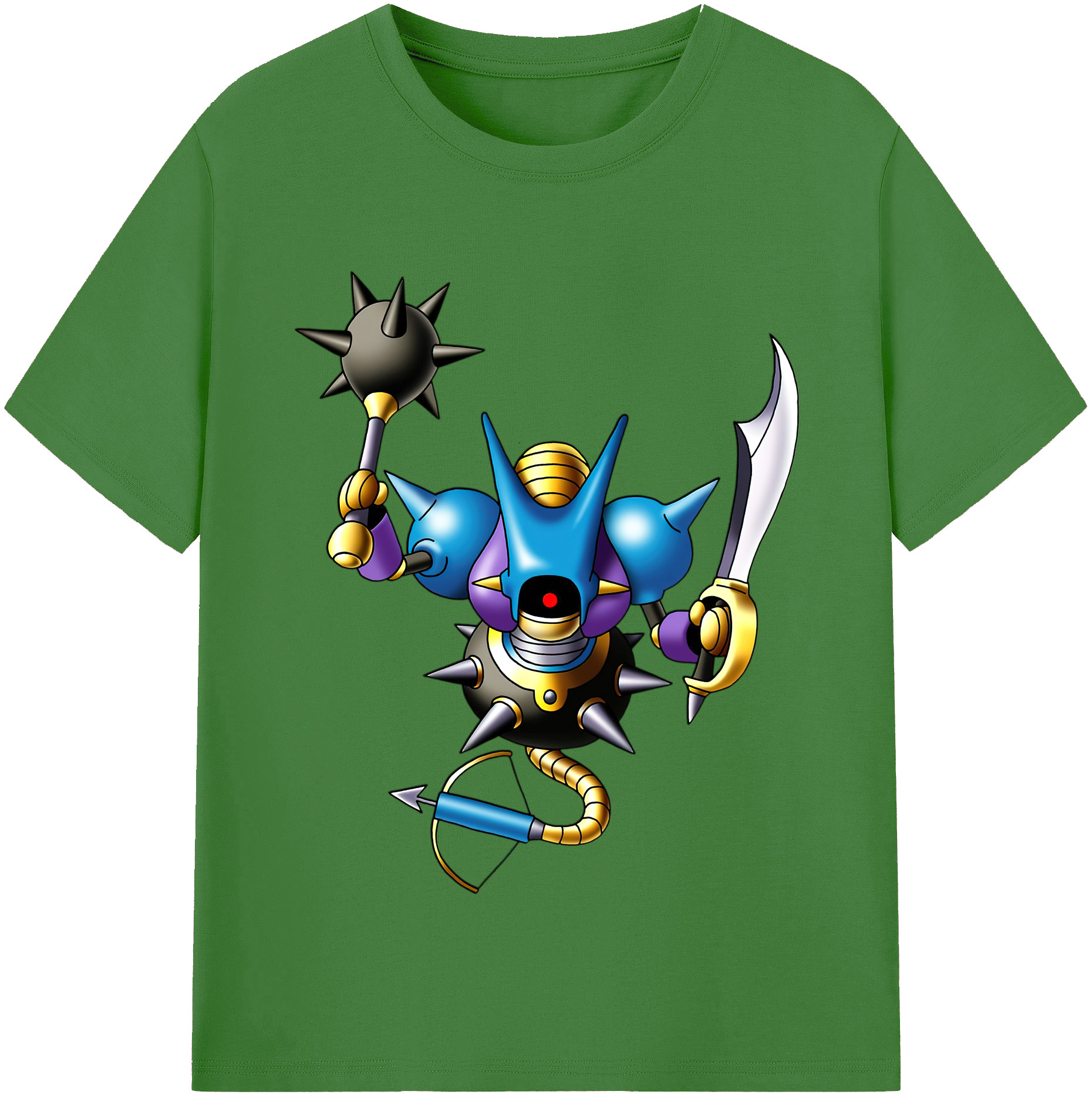（画像用） ドラゴンクエスト Doragon Kuesuto Dragon Quest レディースカジュアルプリントTシャツ（綿100％）